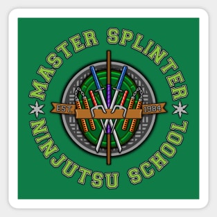 Master Splinter's Ninjutsu School Sticker